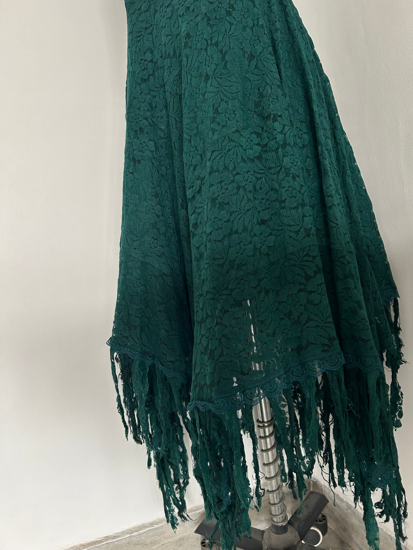 Green Flare Dress