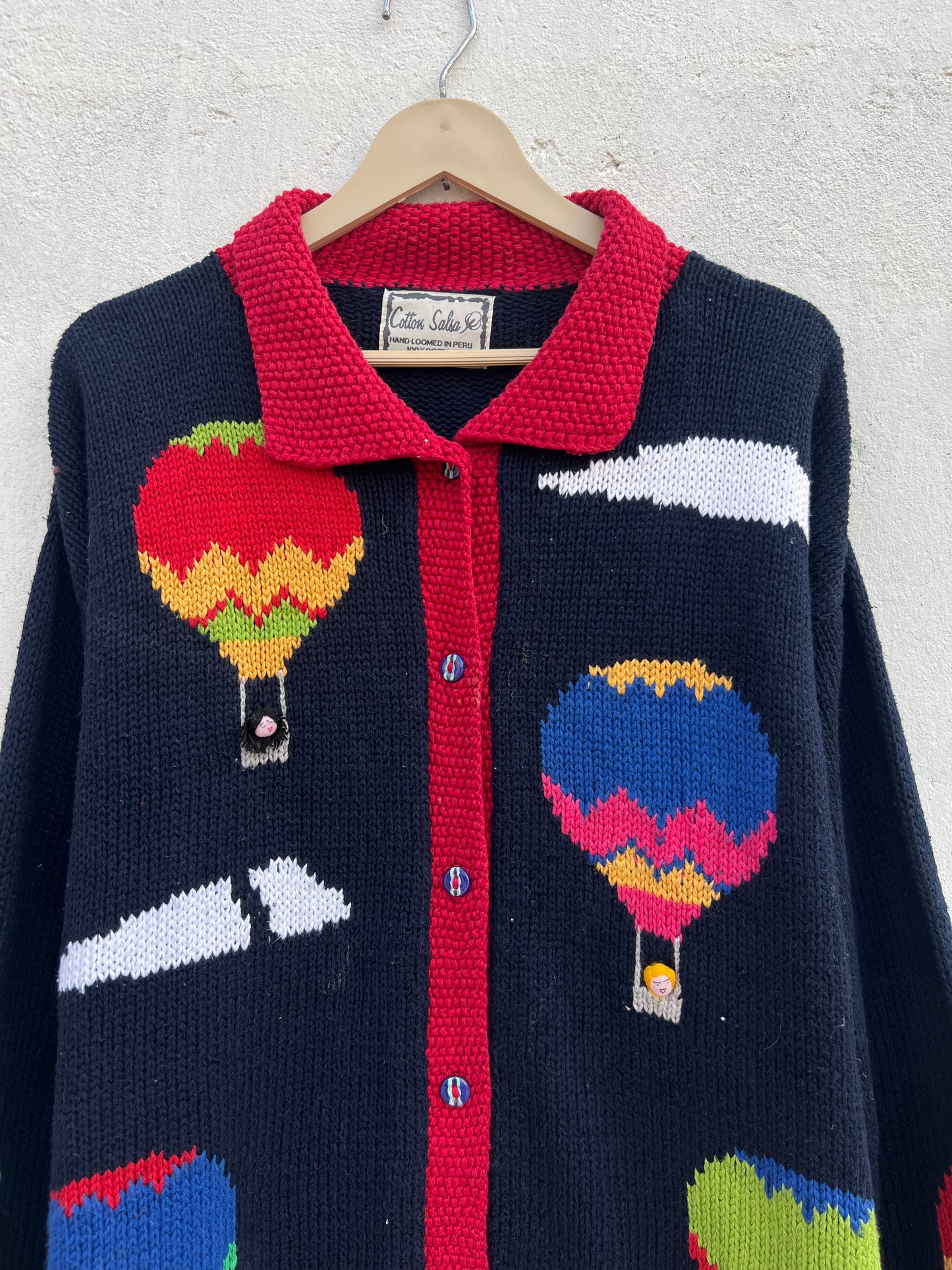 Hand loomed Air Balloon Sweater