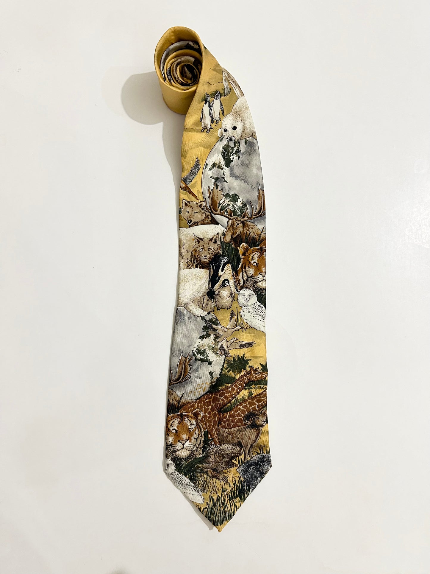Animal Print Tie