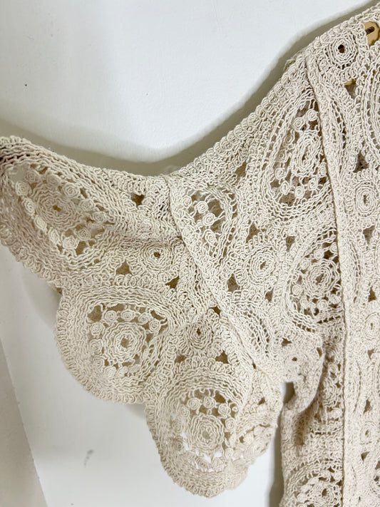 Crochet Butterfly Top: Bust- 44”