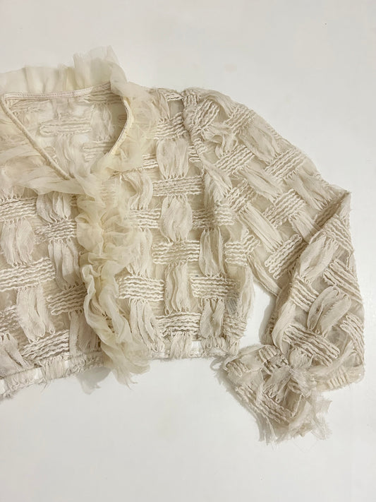 Knit Blouse Top