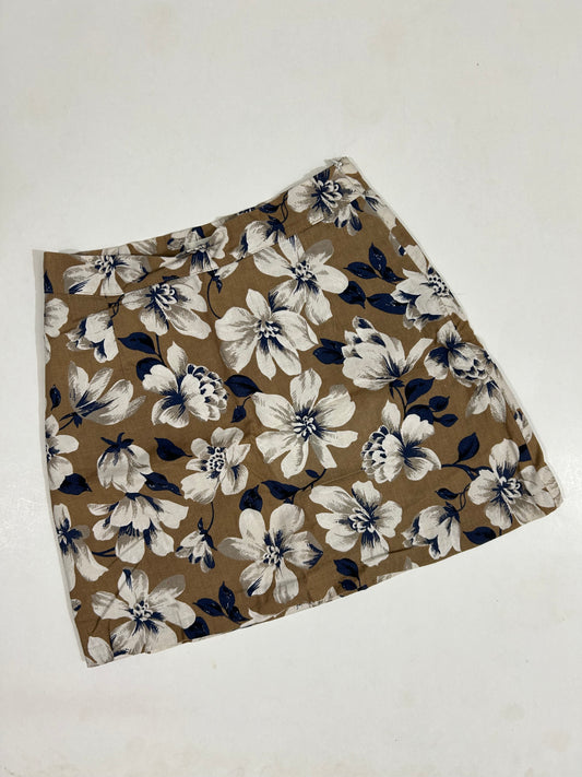 Floral Skirt: Waist- 26”