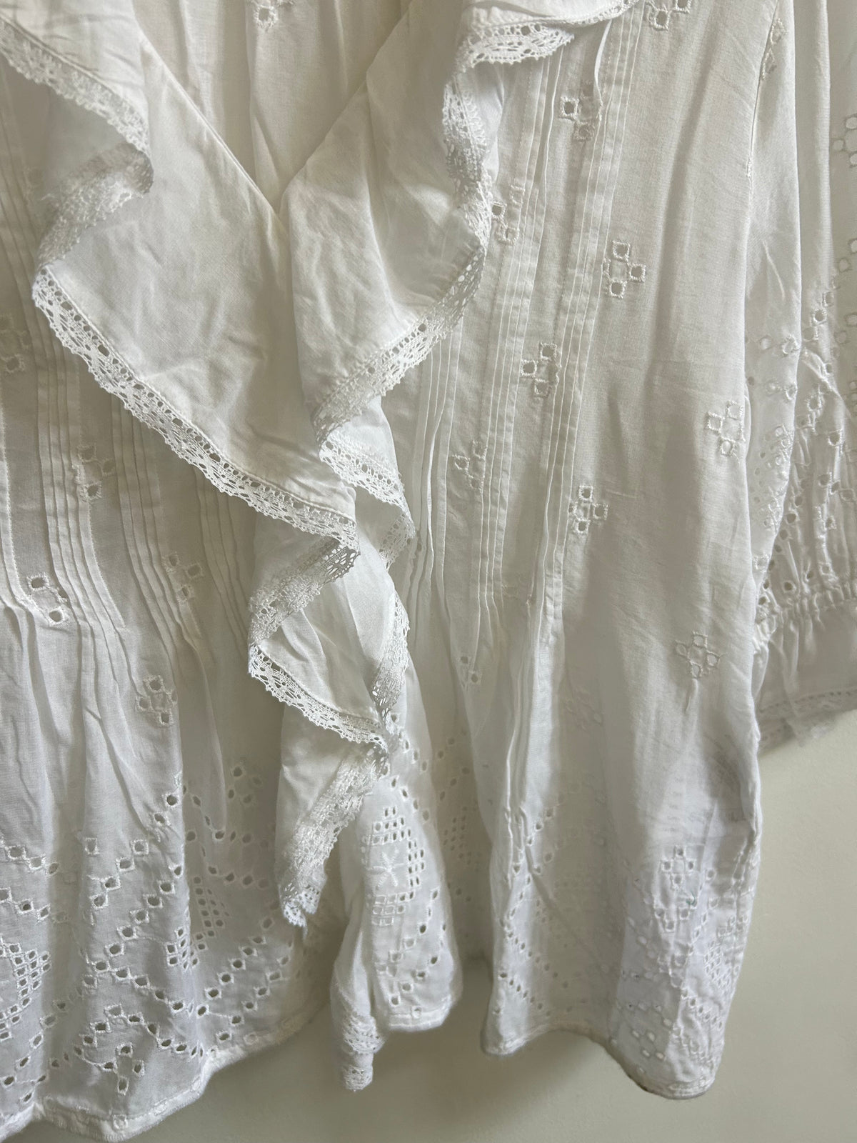 Cotton Ruffle Top