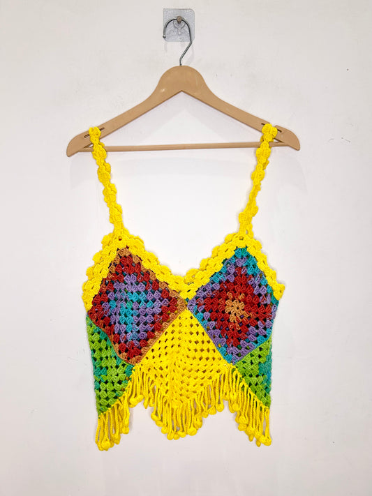 Crochet Top: Bust- 34” TO 42”