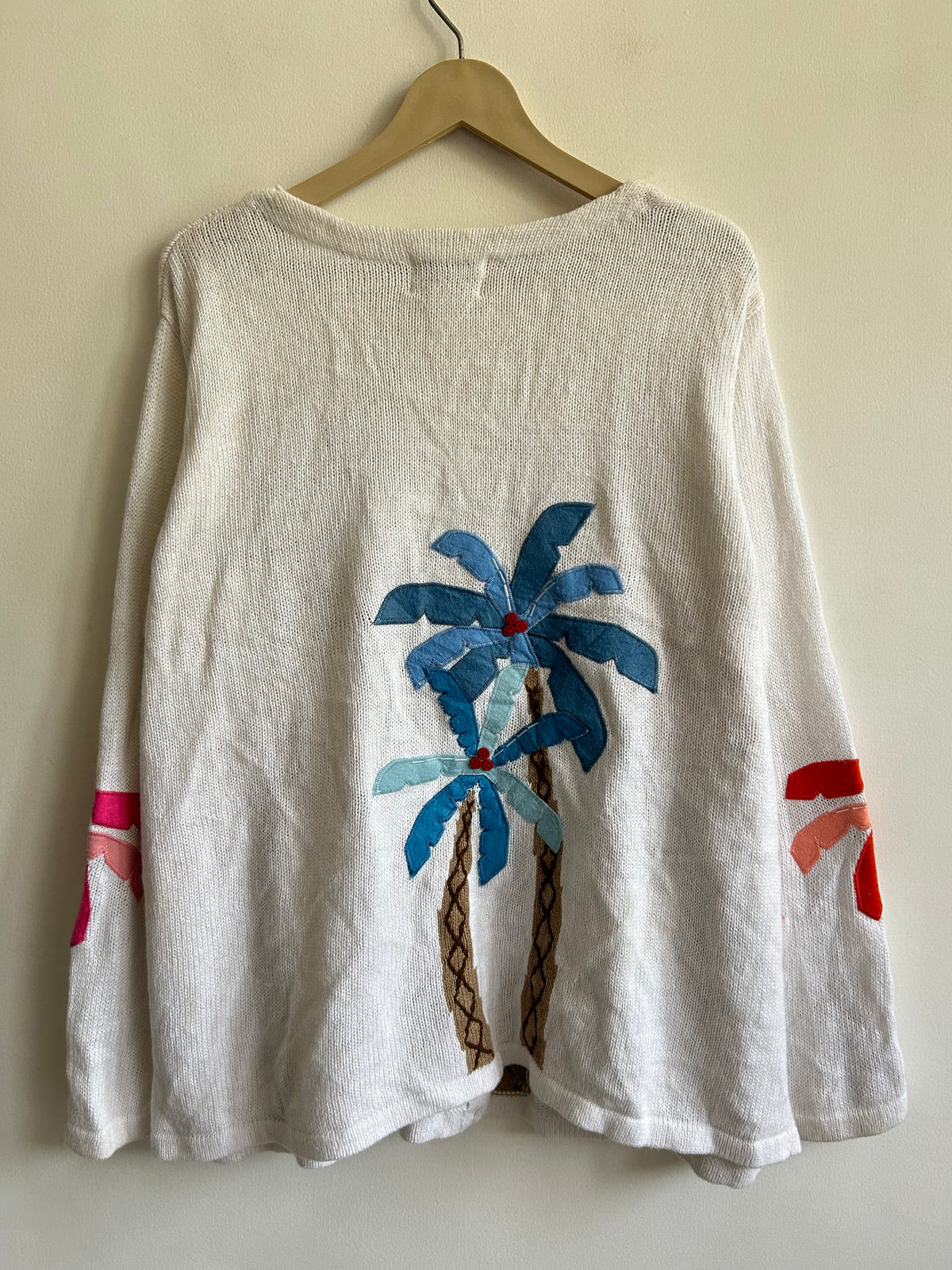 Palm Sequence Sweater