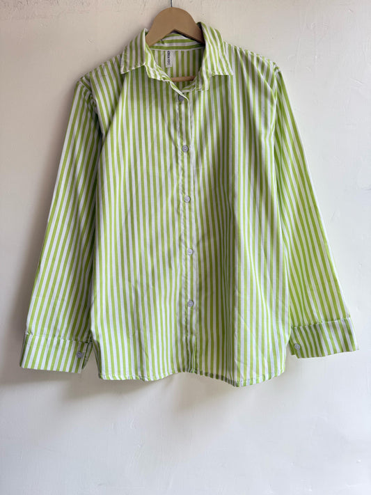 L.Green Cotton Striped Shirt