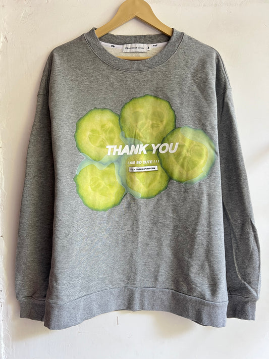 Thankyou Grey Sweatshirt
