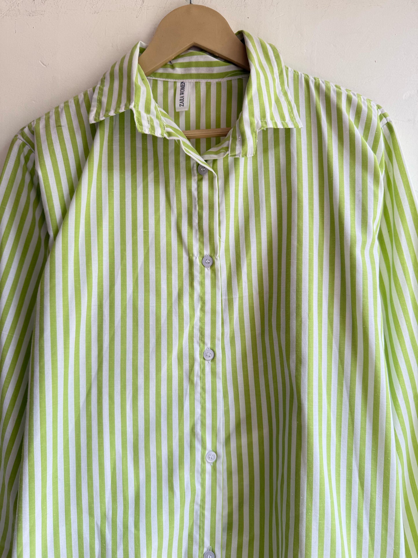 L.Green Cotton Striped Shirt