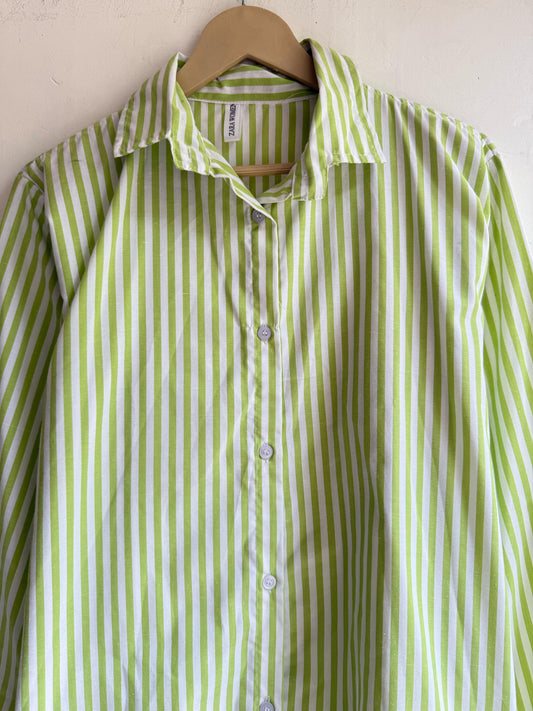 L.Green Cotton Striped Shirt