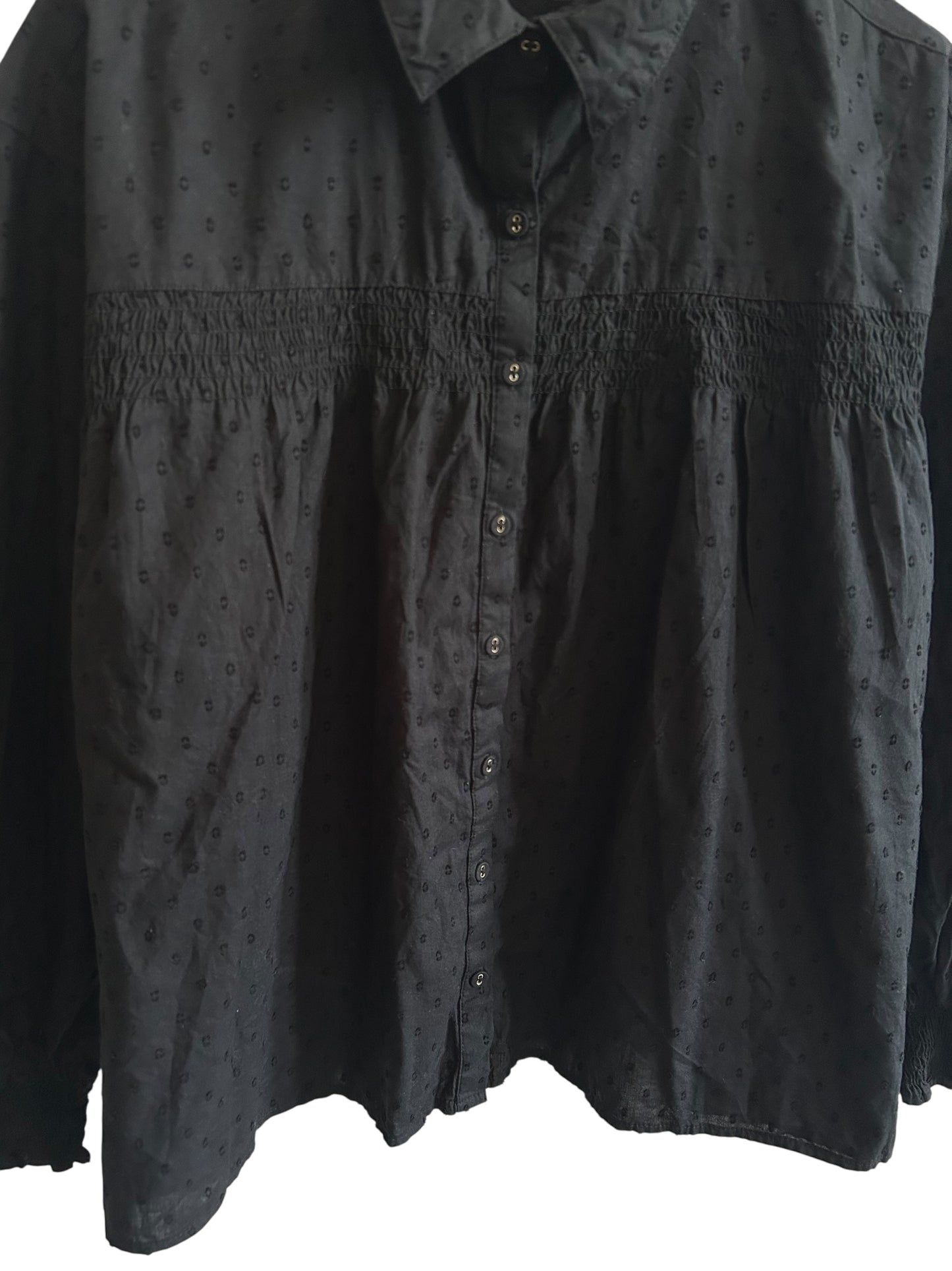 Black Cotton Shirt