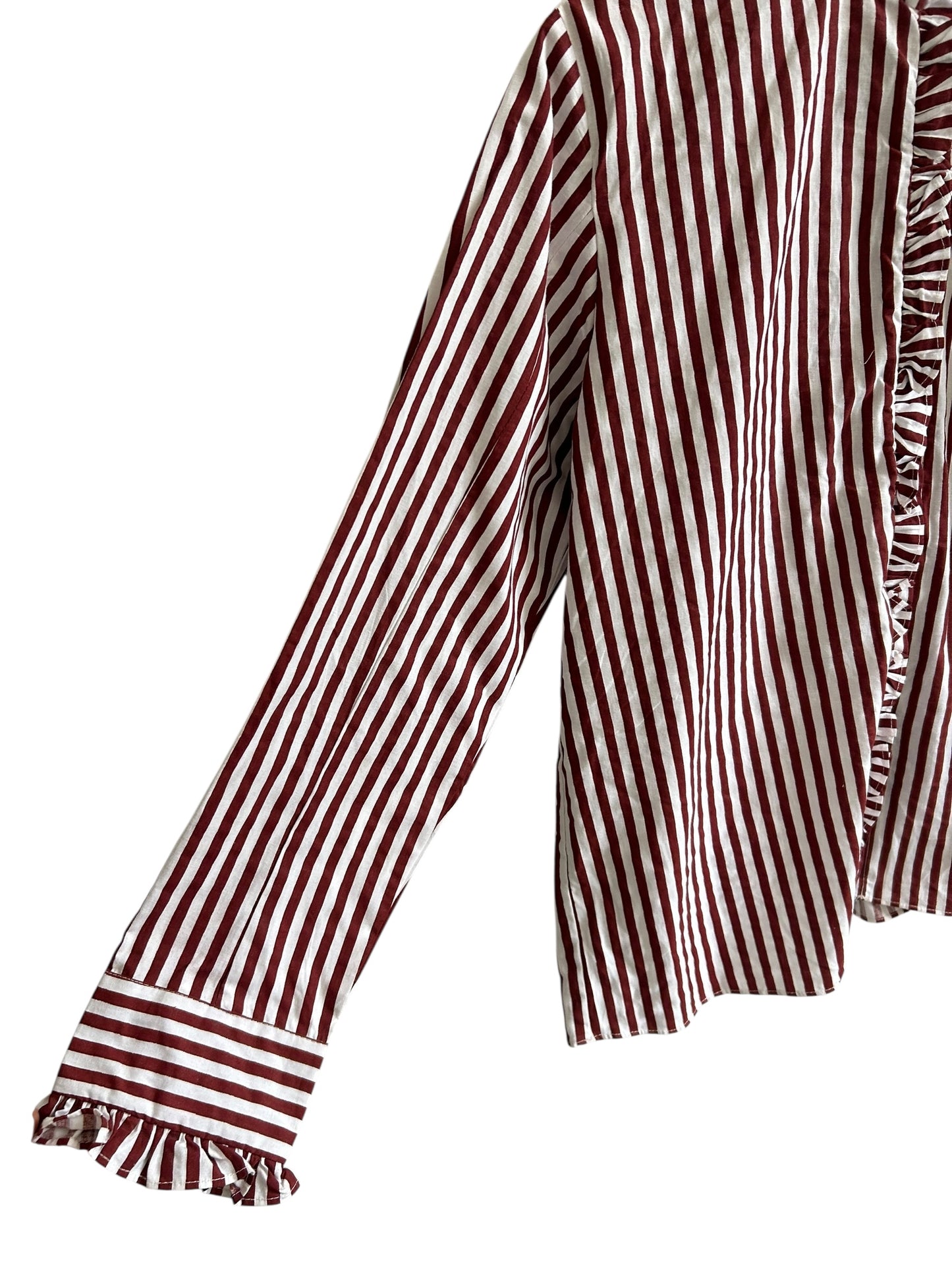 Brown Striped Shirt