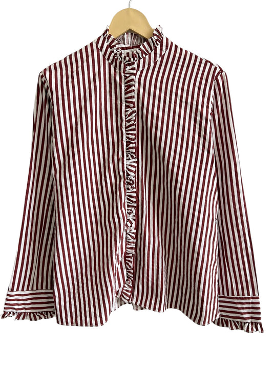 Brown Striped Shirt
