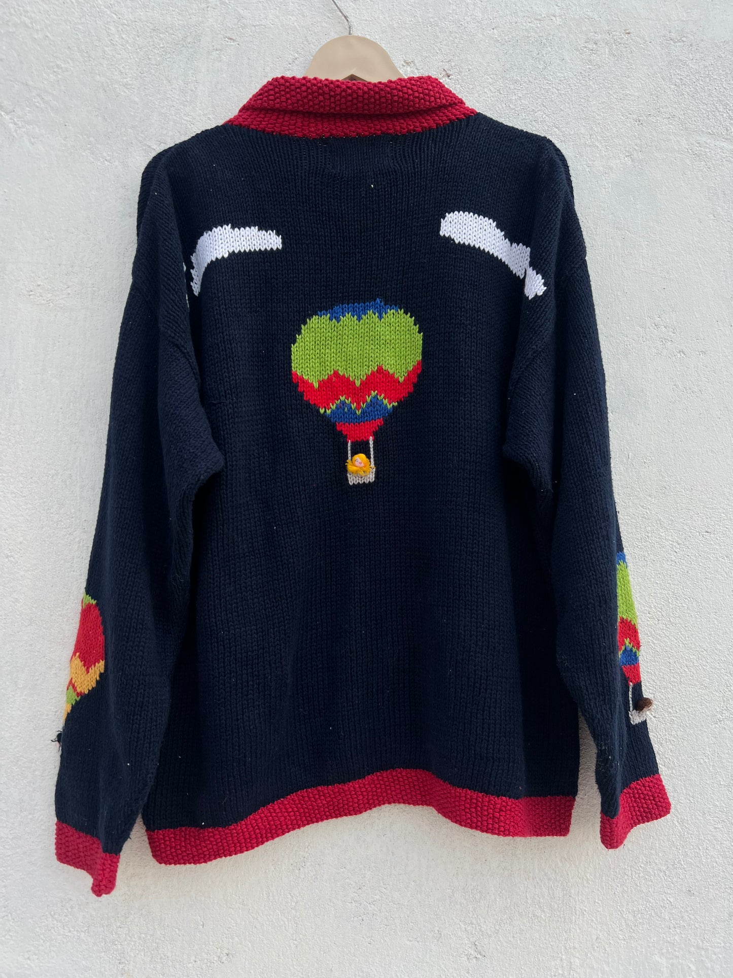 Hand loomed Air Balloon Sweater