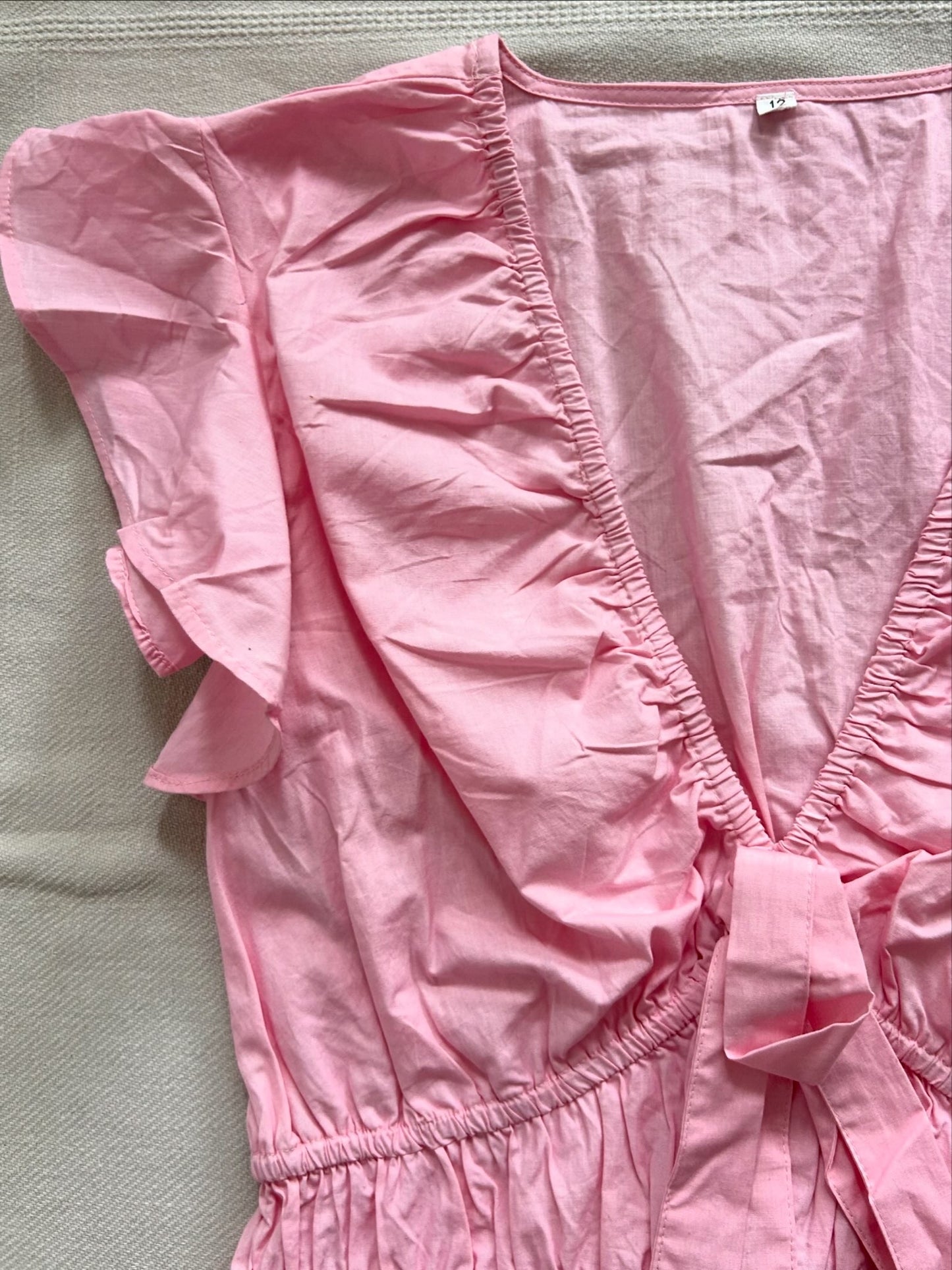 Pink Bow Top