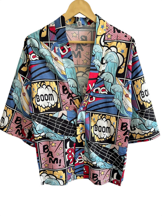 Printed Shrug
