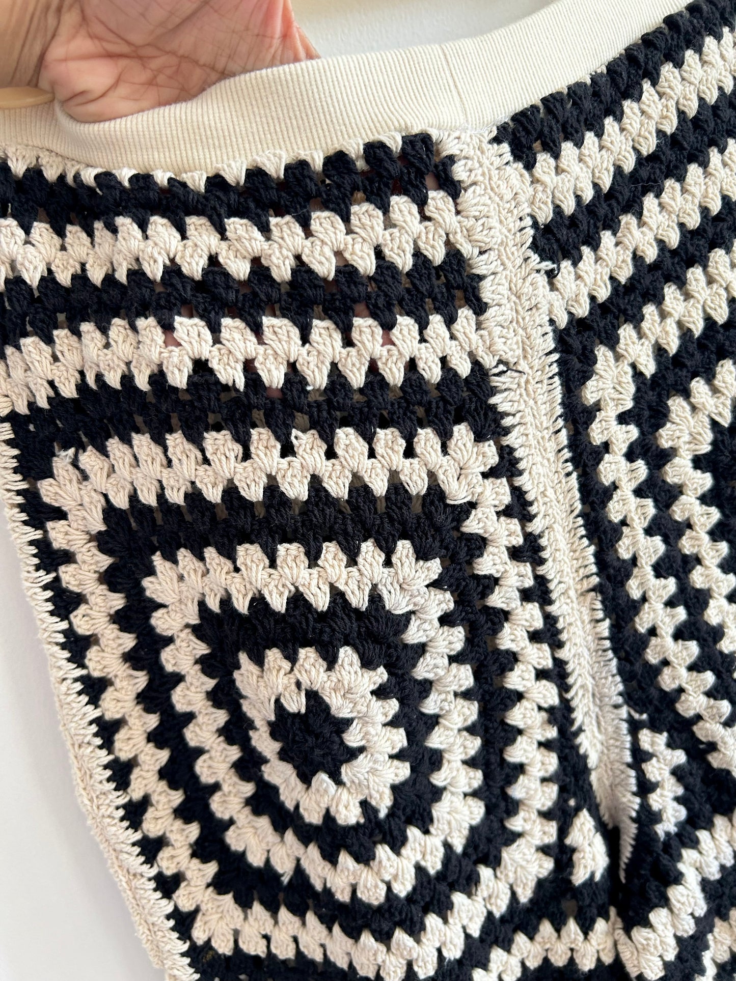 Mesh Crochet Pants