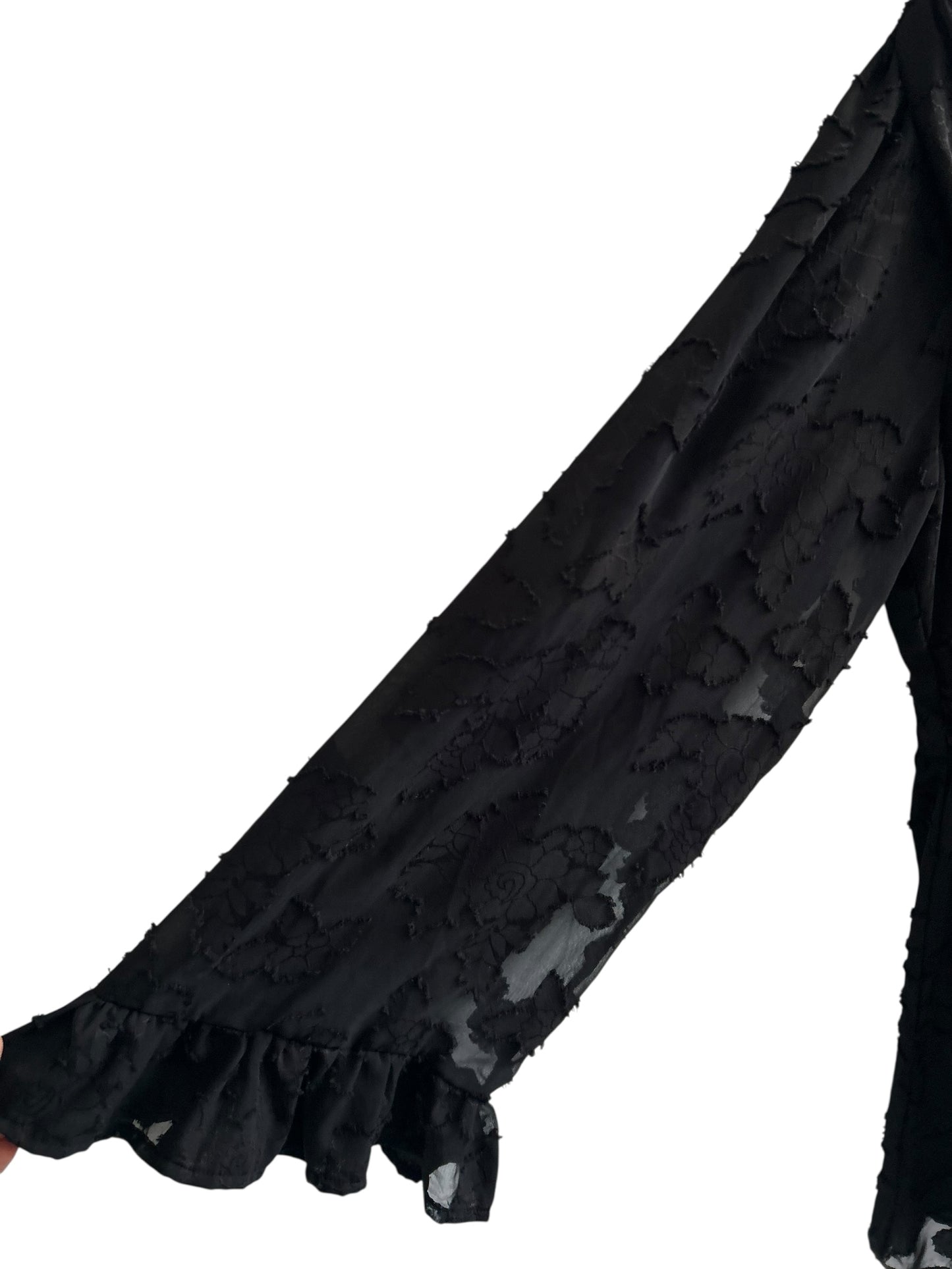BOOHOO Ruffle Dress