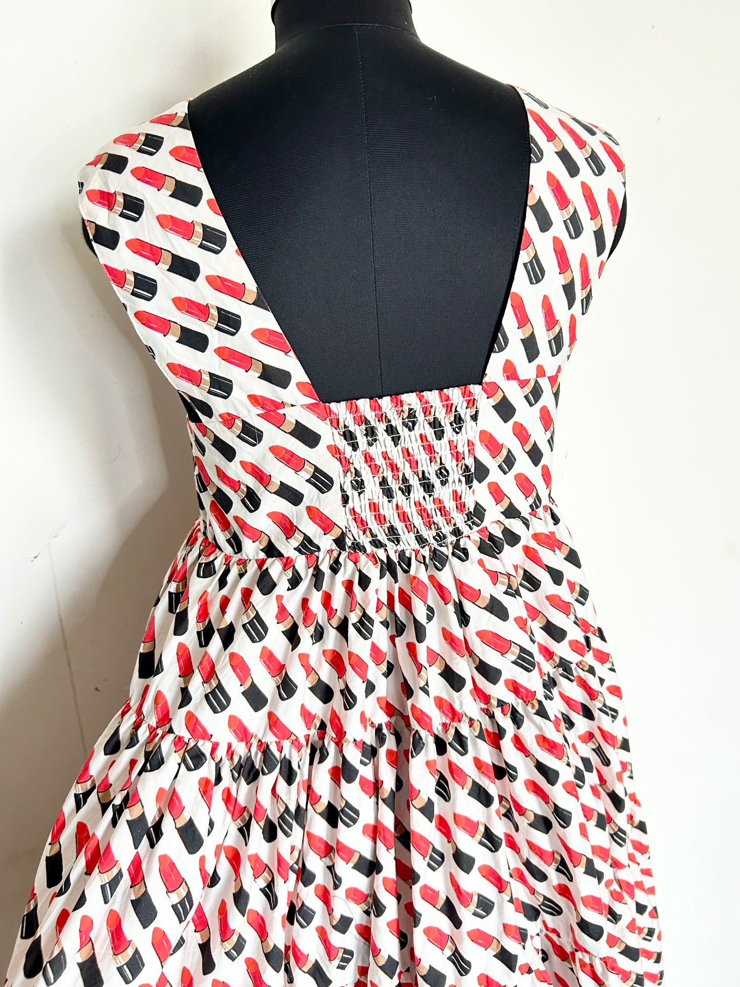 Lipstick Patterned Dress