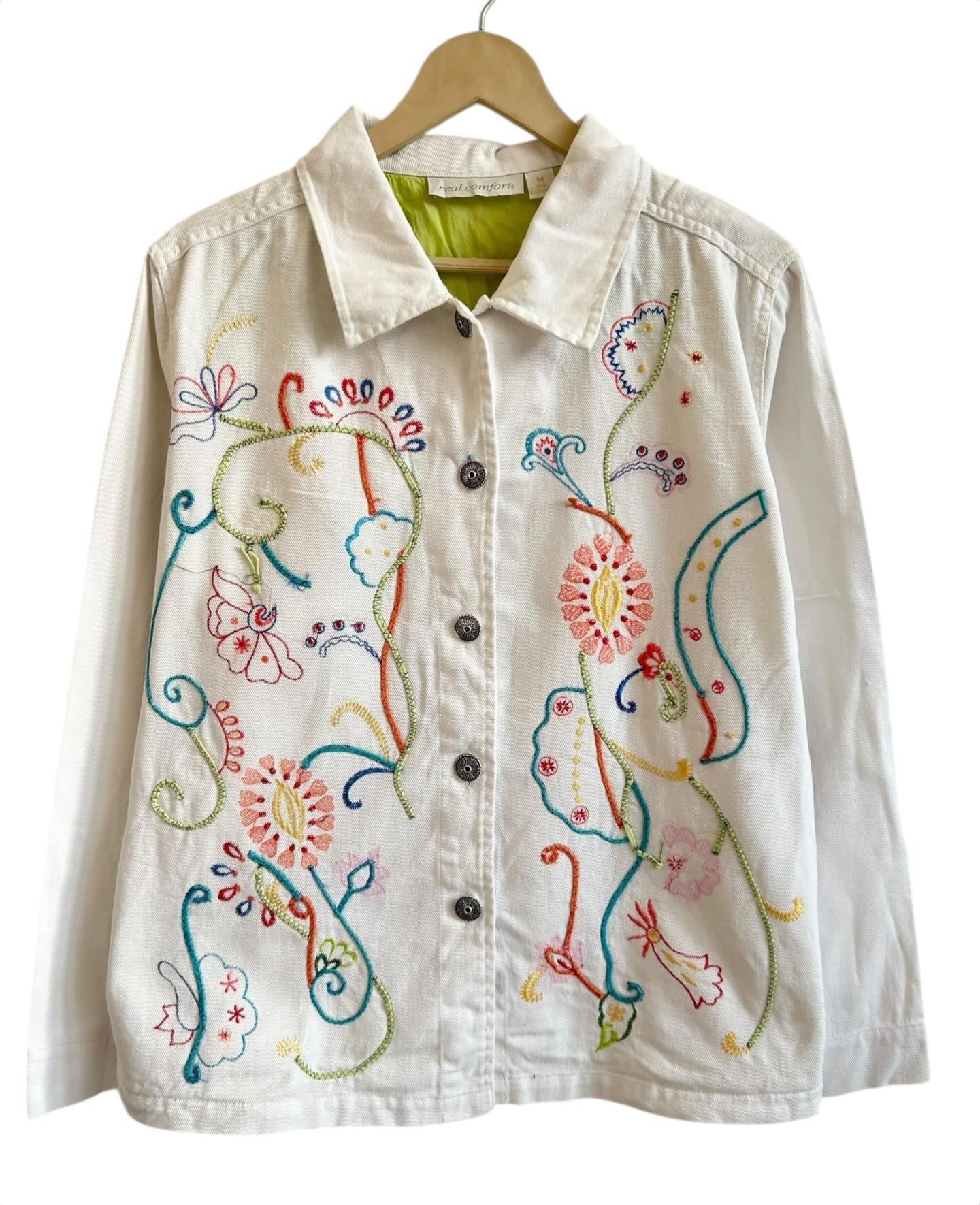 Embroidered Denim Jacket