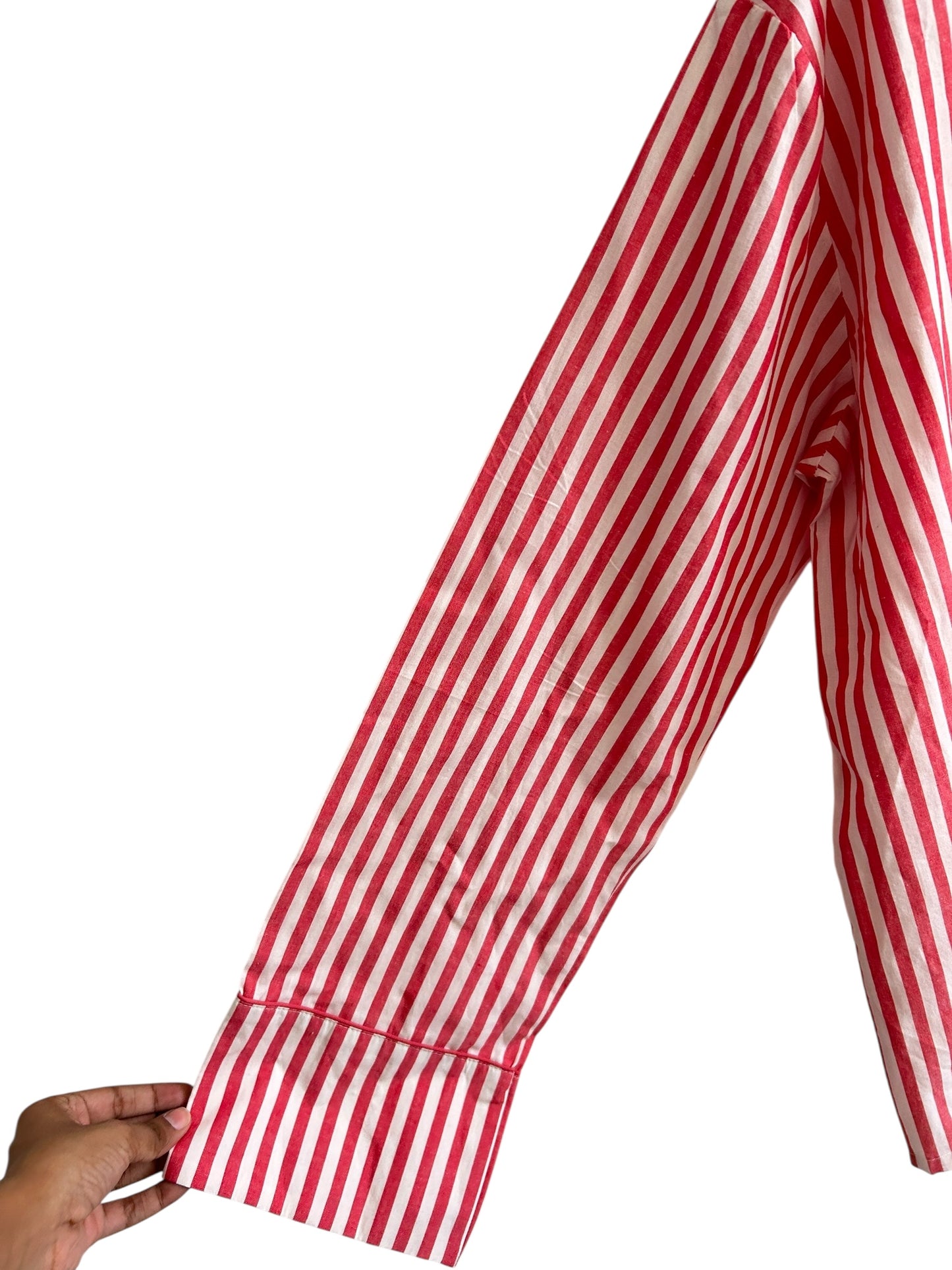 PLT Bow Stripped Shirt