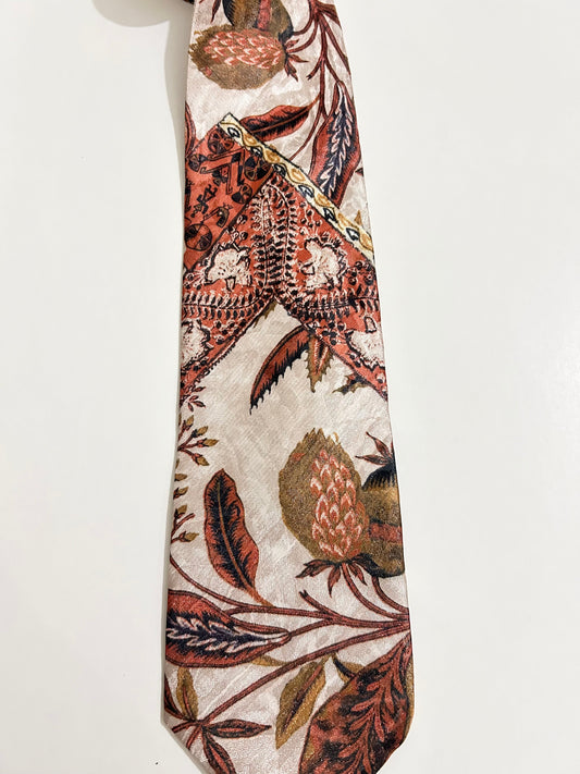 Vintage Botanical Tie