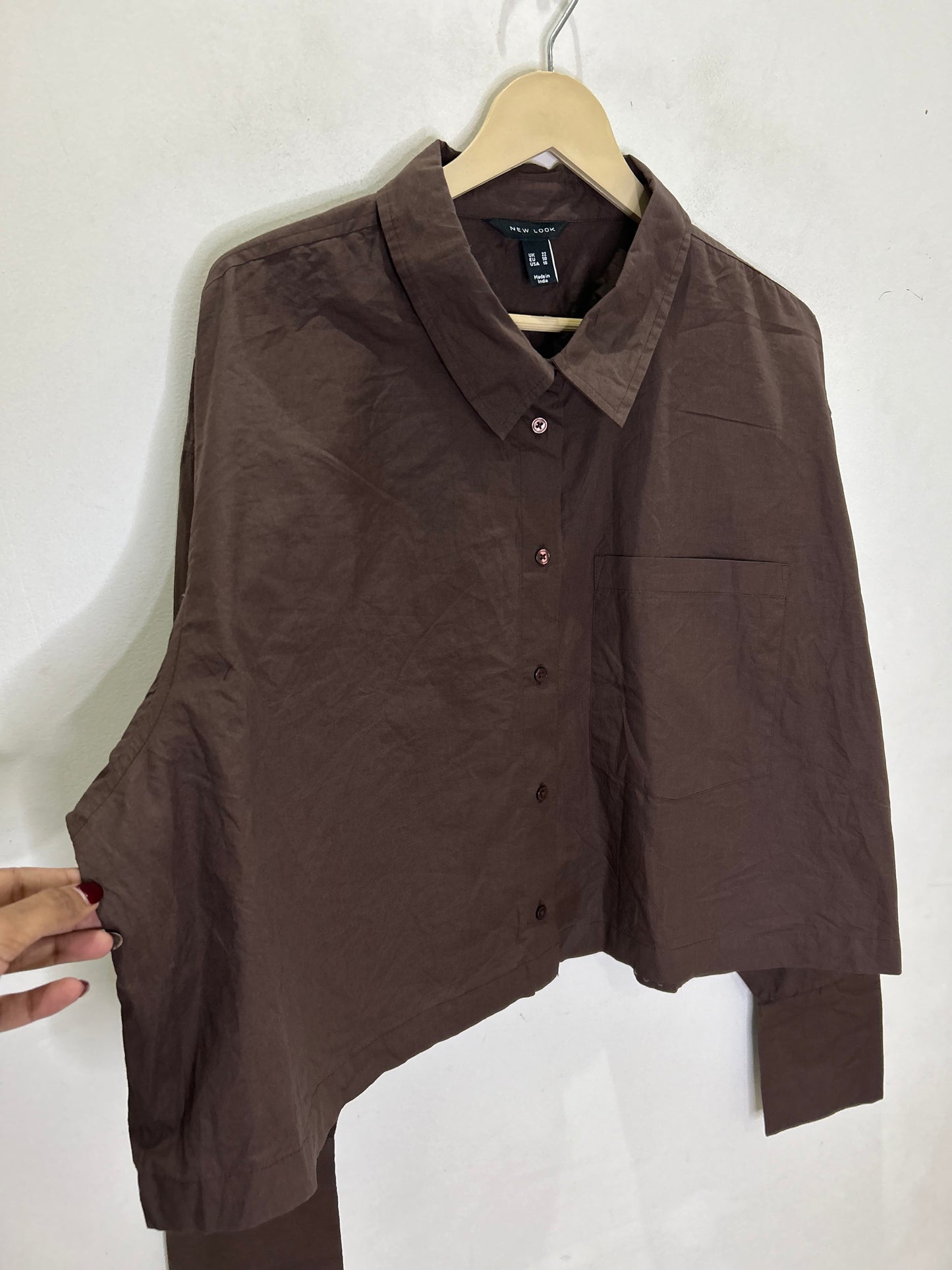 NEW LOOK Brown Shirt