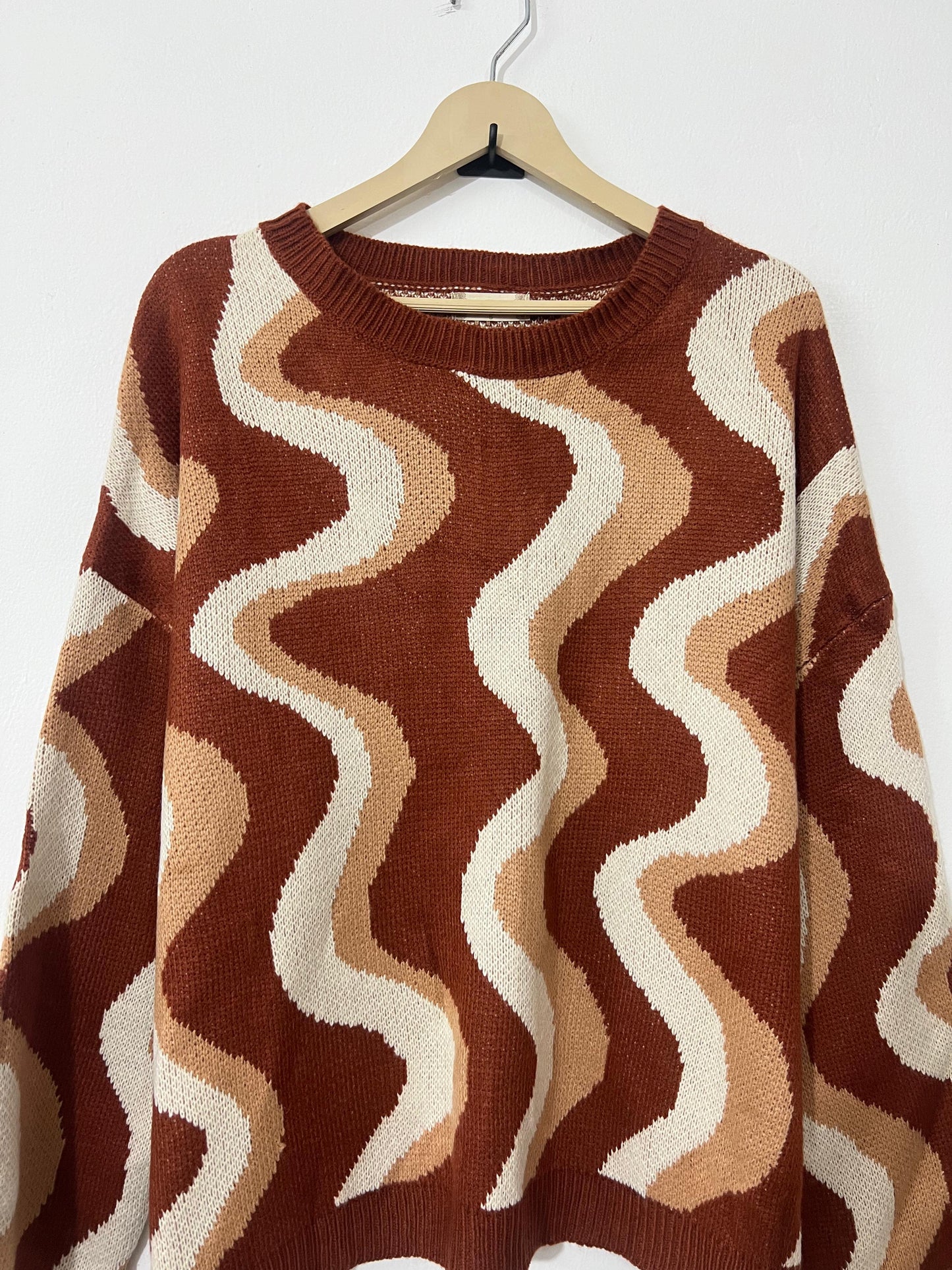 Swirly Sweater