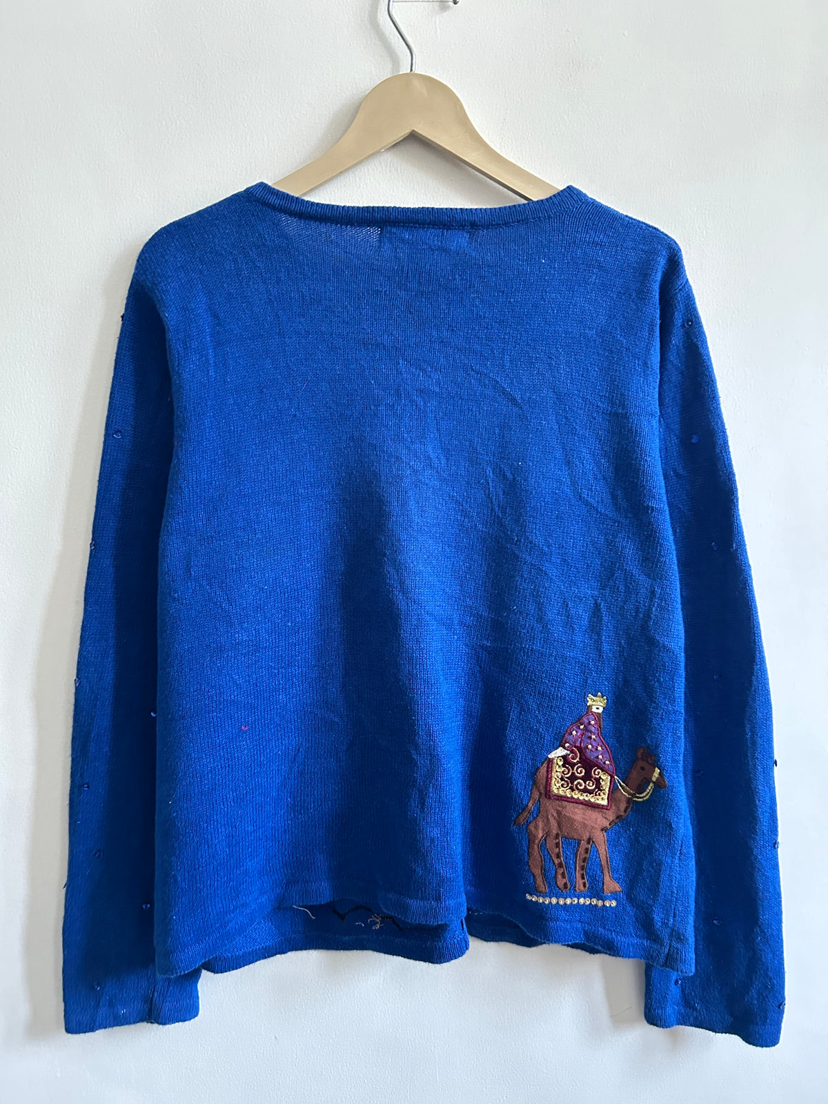 Vintage Arabic Scene Cardigan