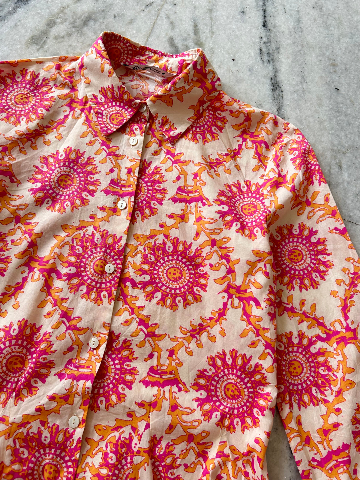 Floral Cotton ZARA Dress