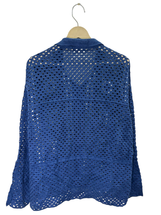 Crochet Blue Shirt
