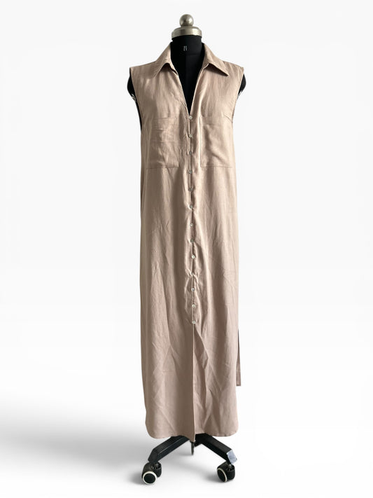 MAAG Linen Beige Dress