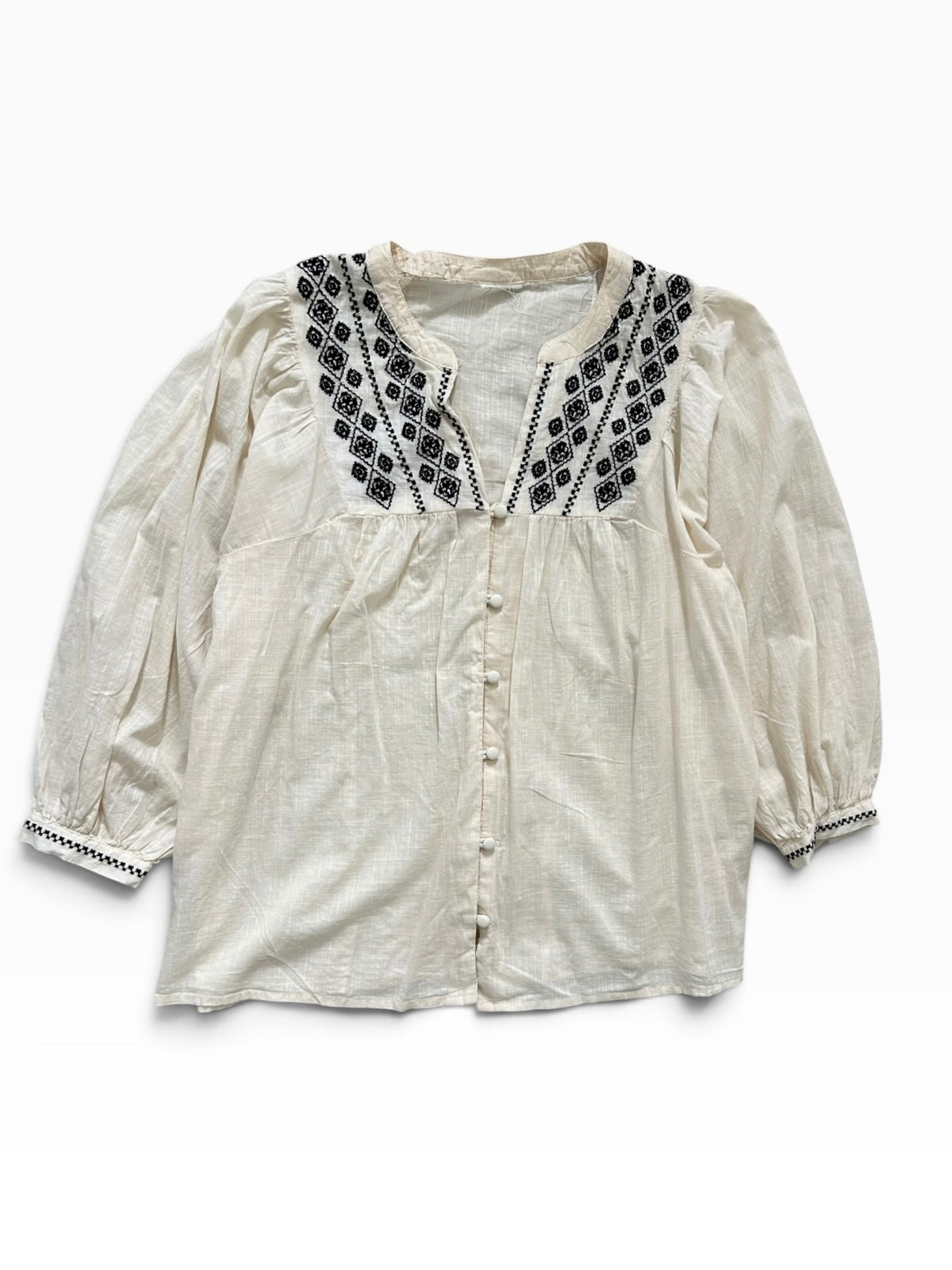 Cotton Embroidered Top