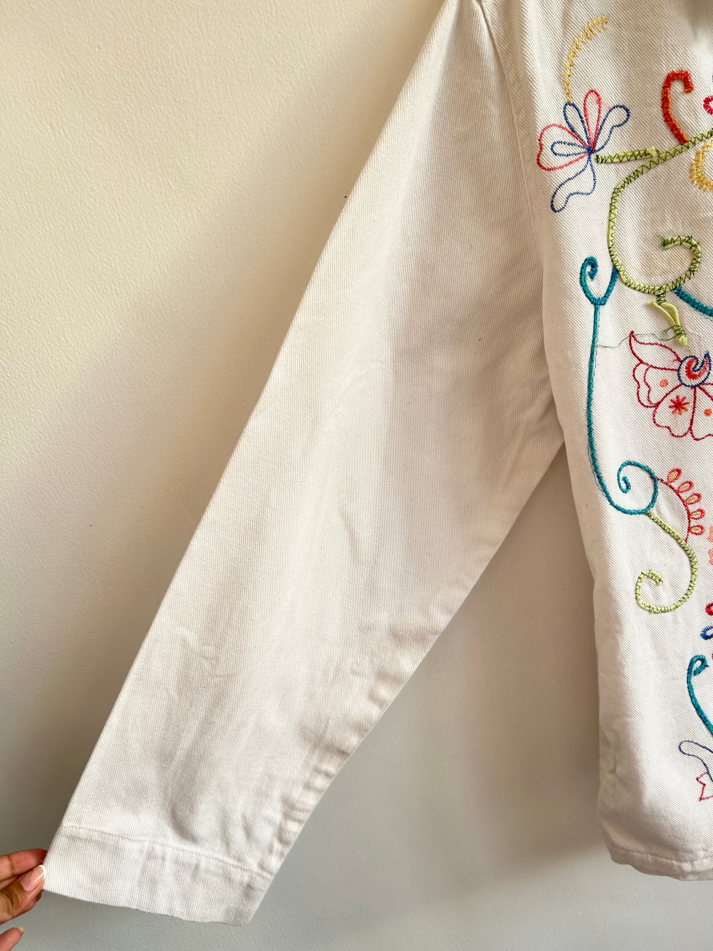Embroidered Denim Jacket
