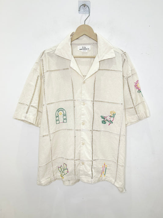 Cotton Embroidery Shirt