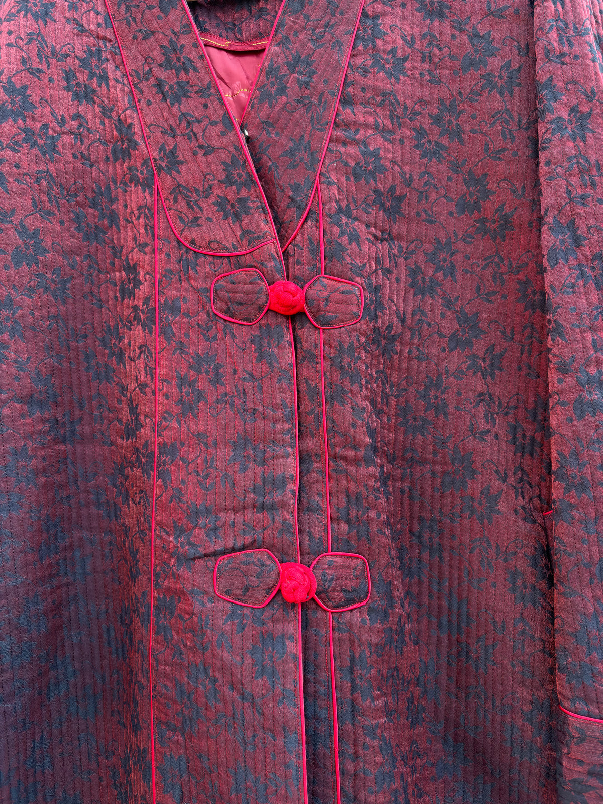 Cheongsam Vintage Jacket: 44”