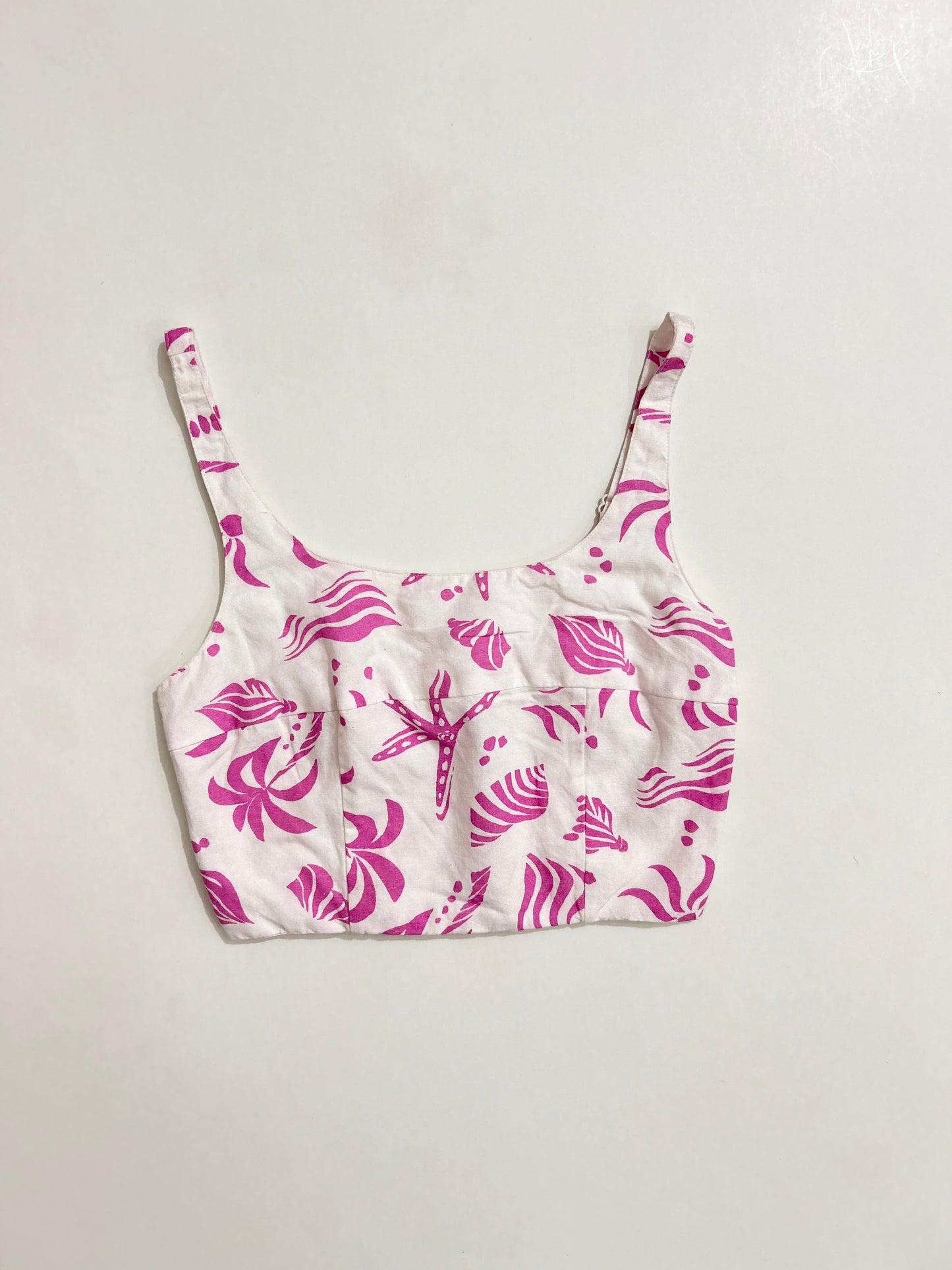 Pink Cotton Starfish Top