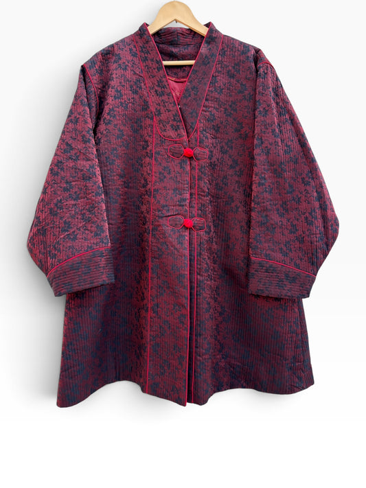 Cheongsam Vintage Jacket: 44”