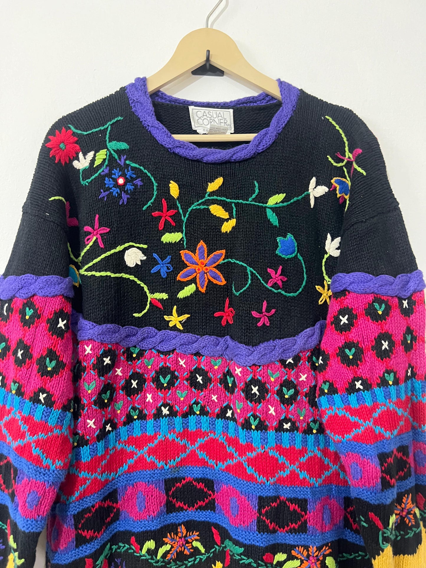 Embroidered Sweater
