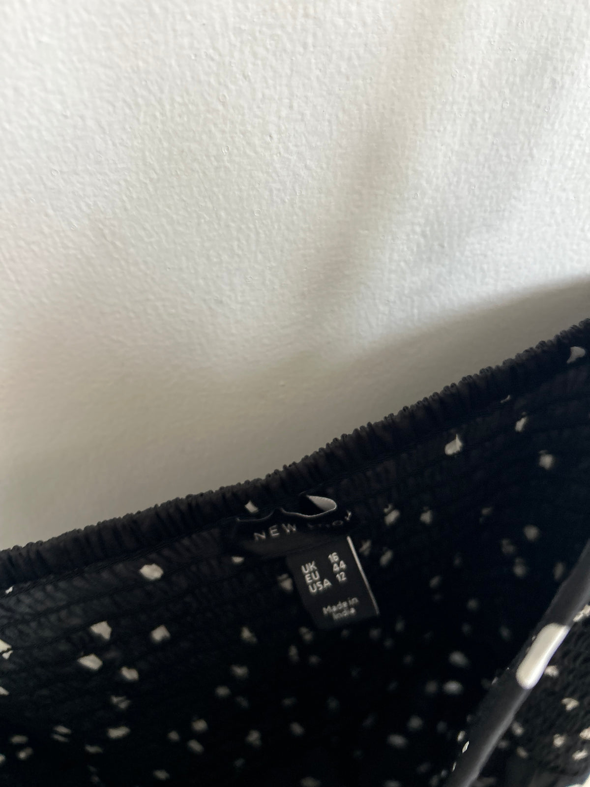Polka Dot Jumpsuit: 44”