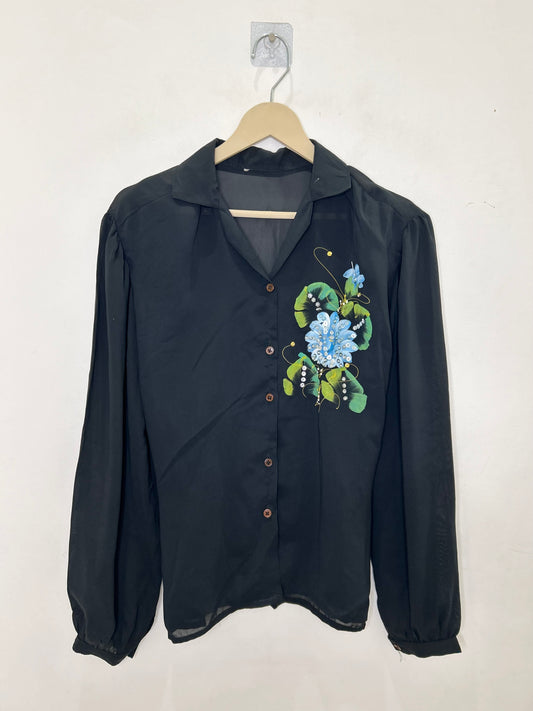 Floral Embellished Shirt