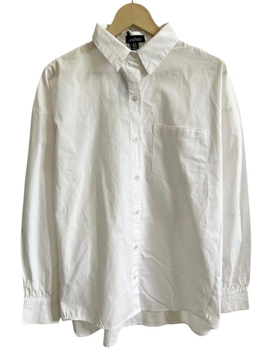 BOOHOO Cotton White Shirt
