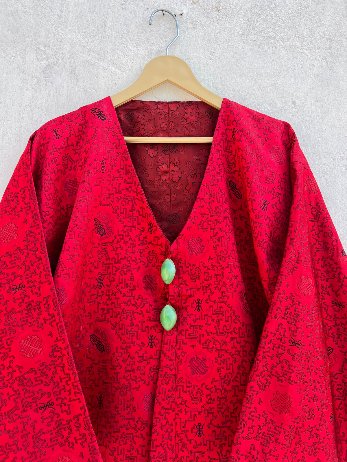 Red Vintage Jacket: 44”