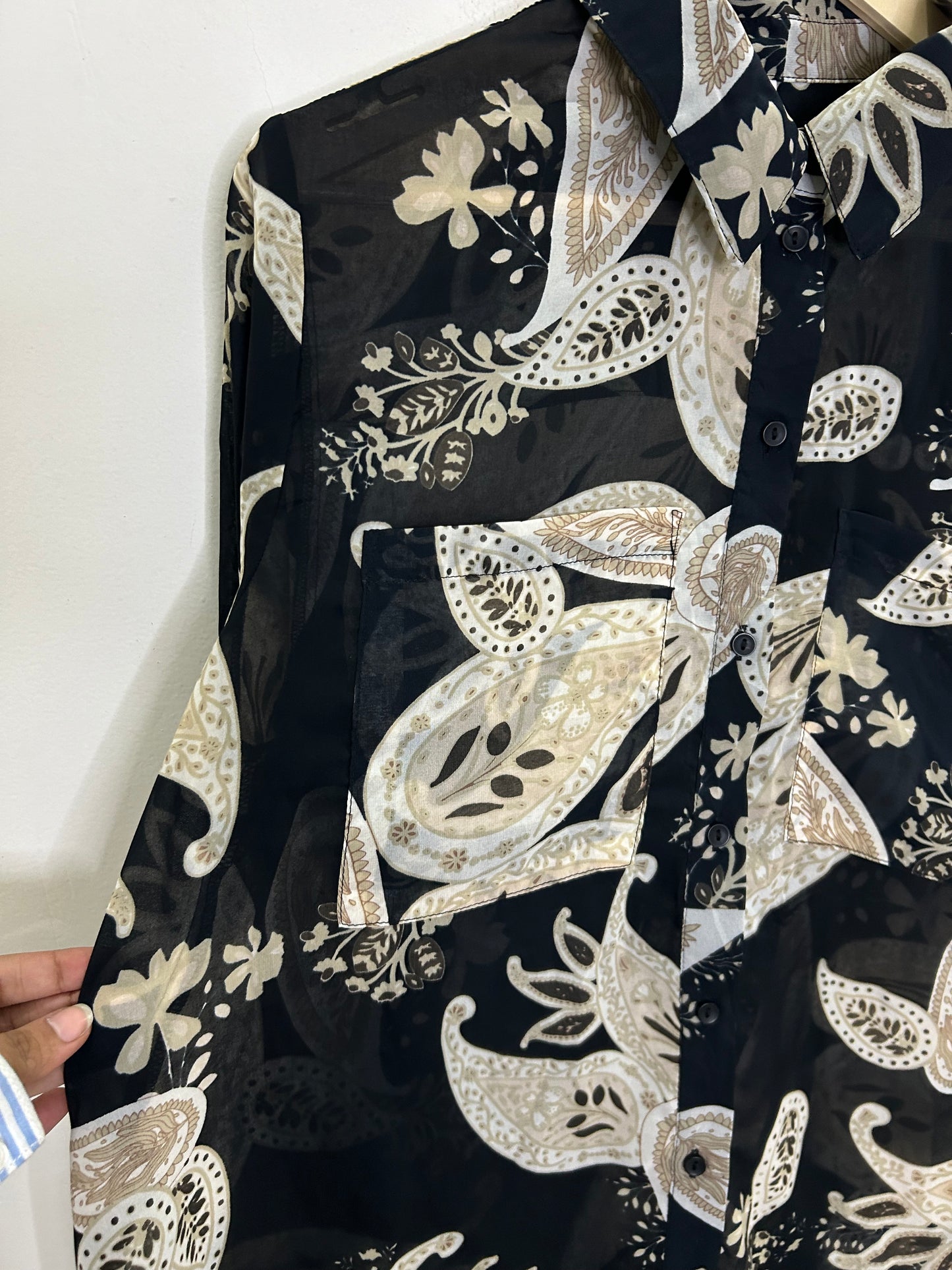 Paisley Print Shirt
