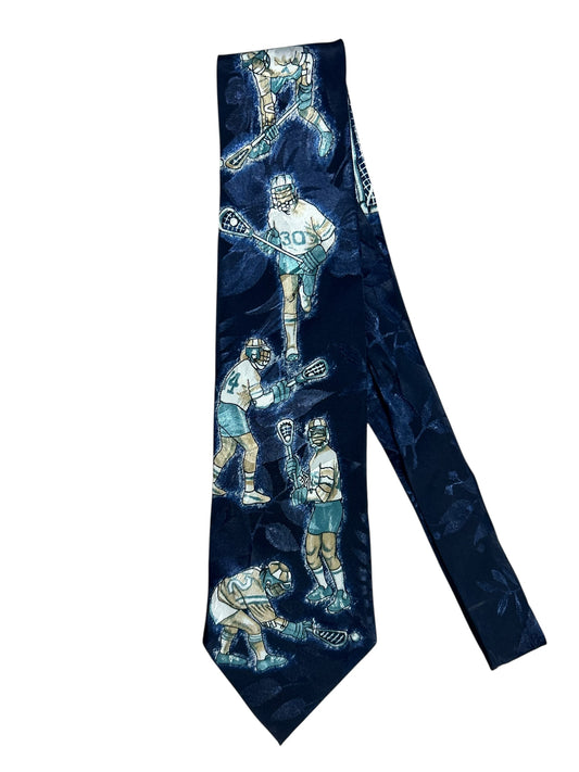 Vintage lacrosse sporty Tie #1