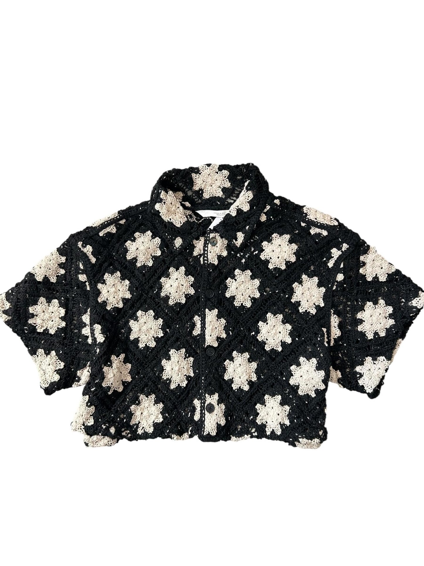 Crochet Crop Shirt