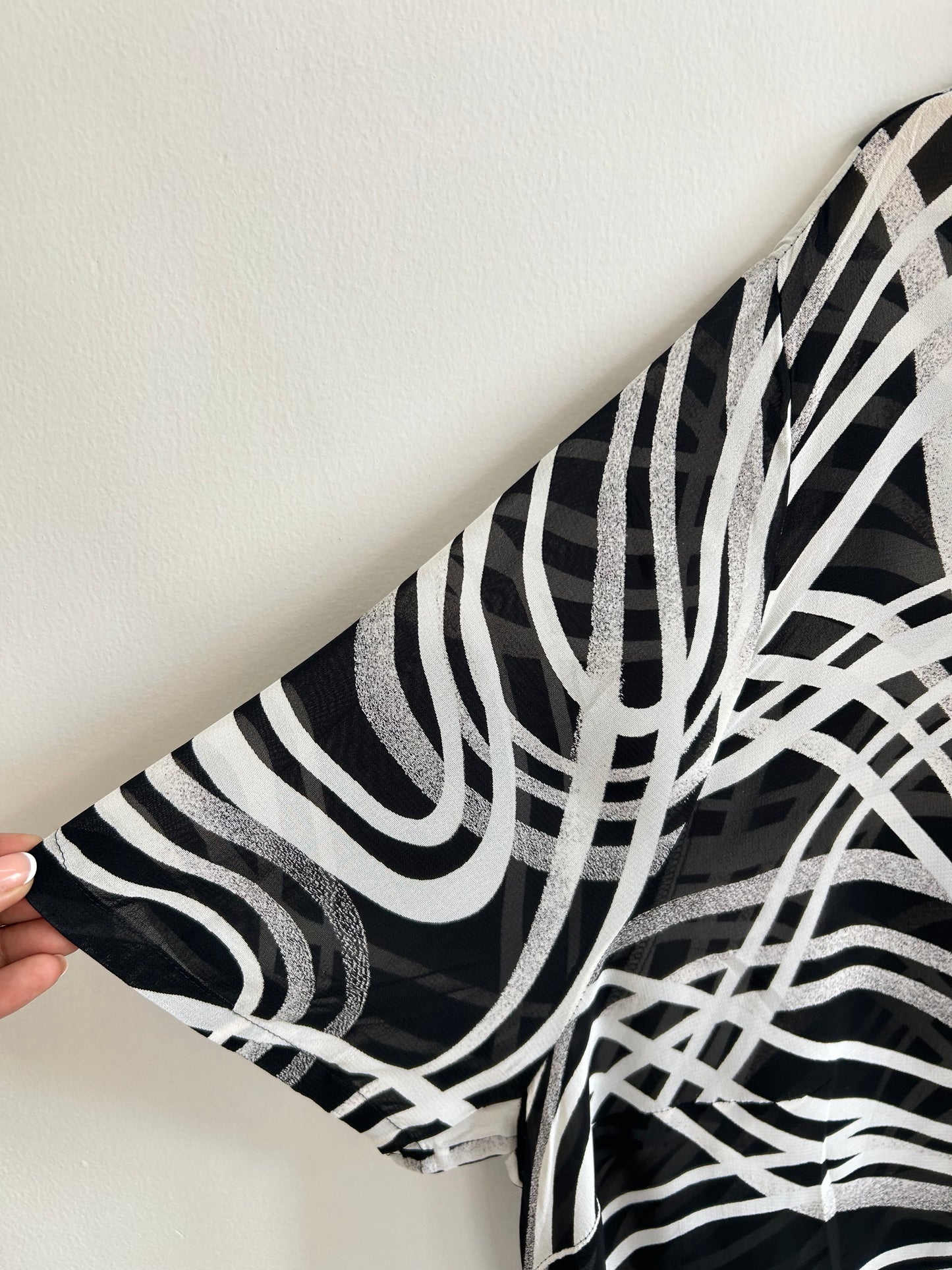 B&W Swirly Shirt