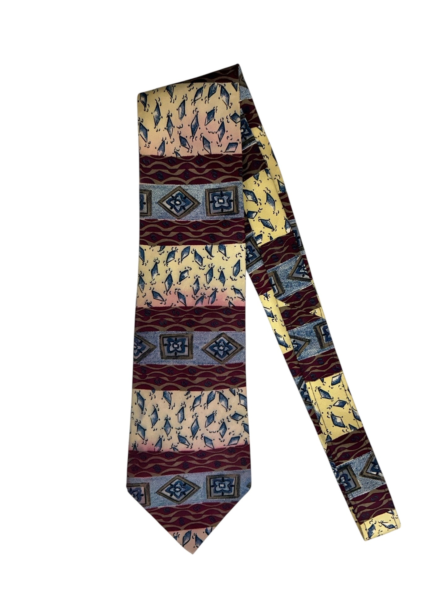 Vintage Geometric Tie