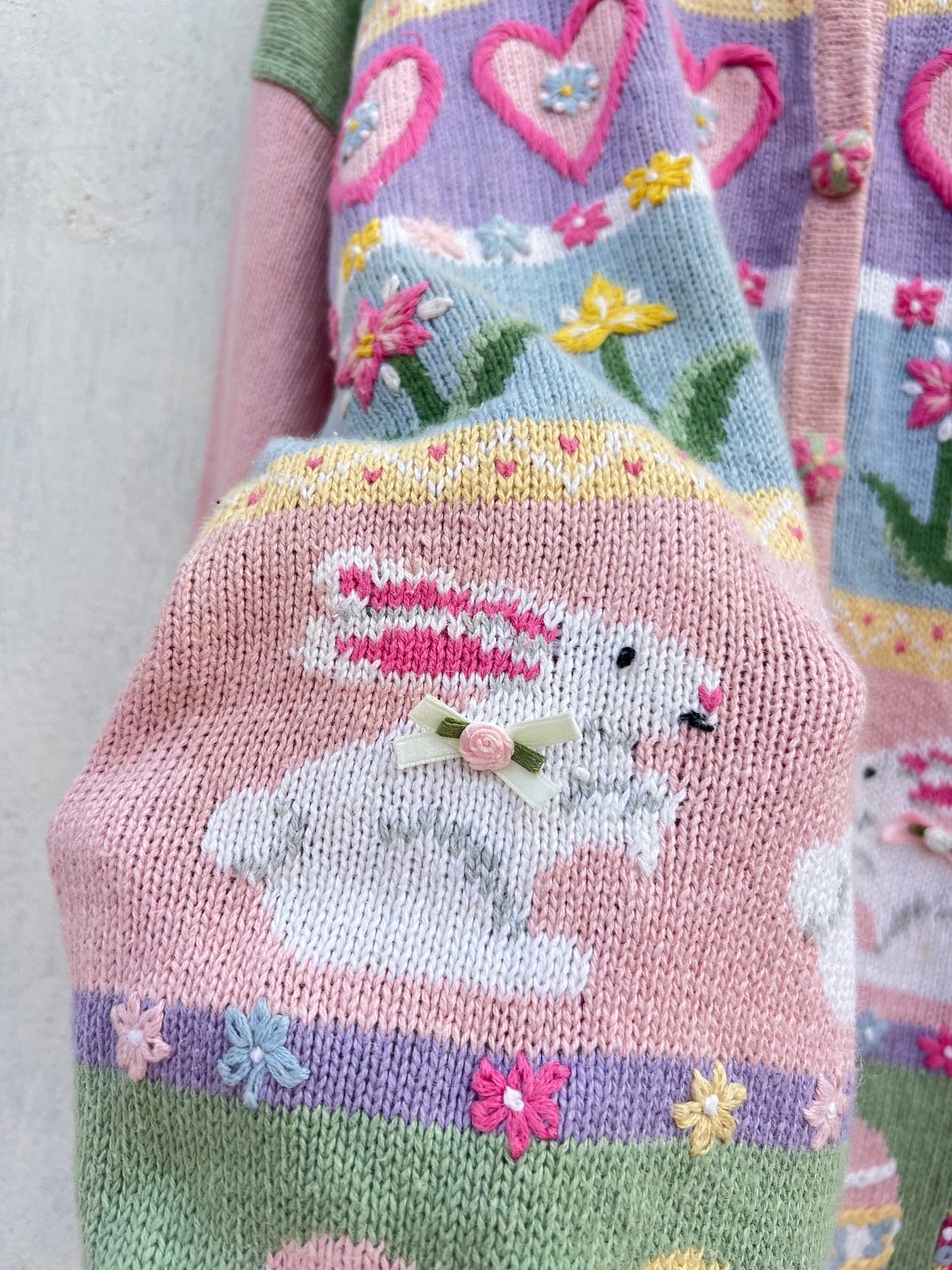 Gallagher Pastel Floral Sweater