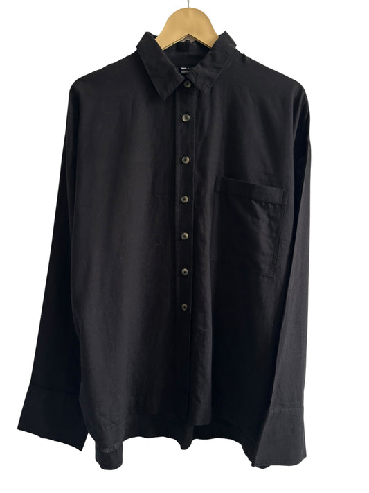 ASOS Black Linen Shirt