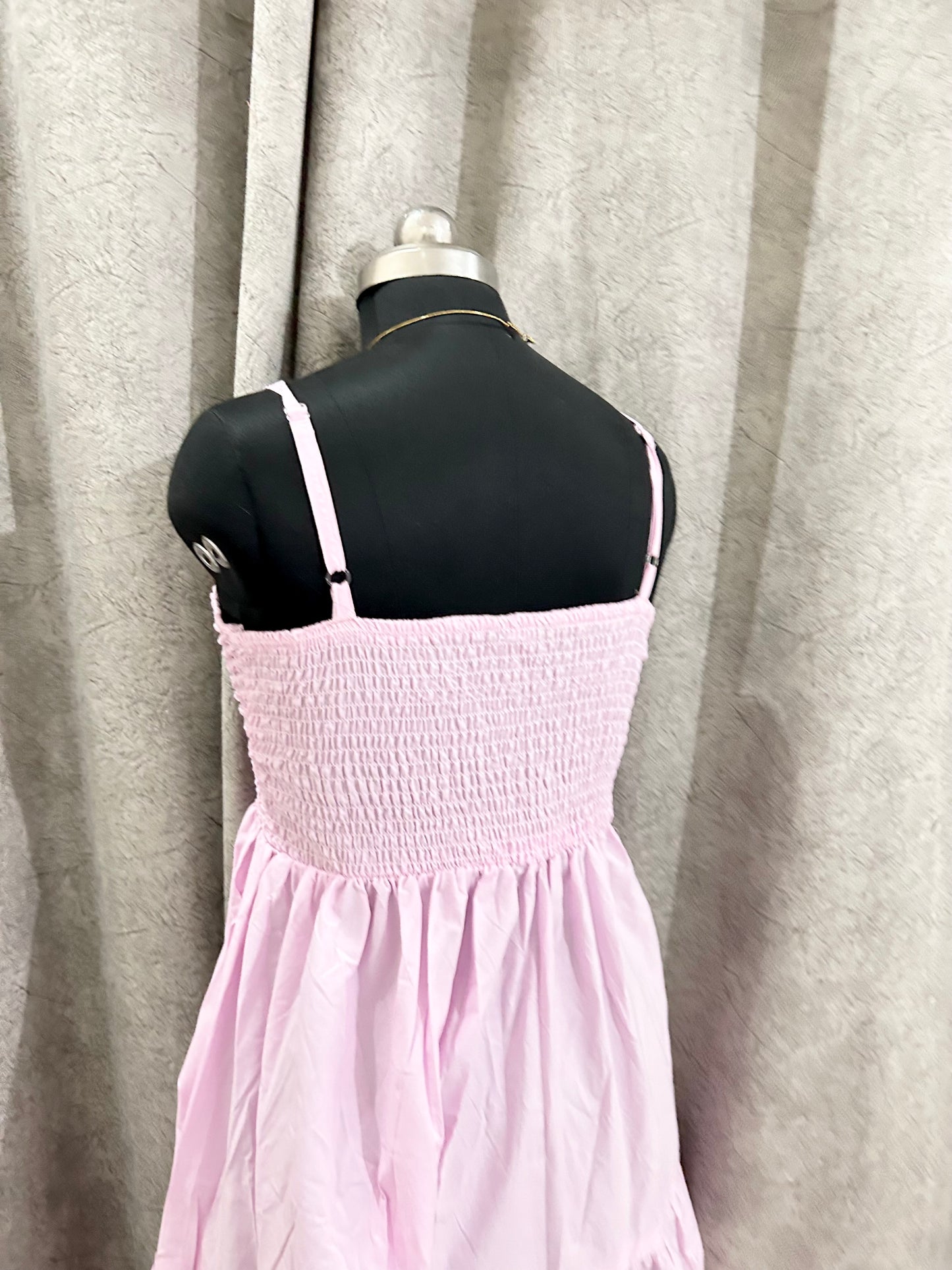 Popcorn Dress: Pink